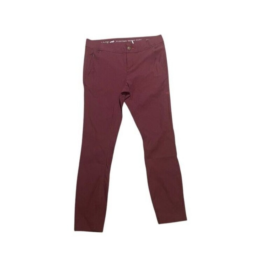 Toad&Co Women's Cropped Pants in Deep Red